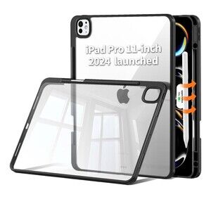 Slim Case for 2024 iPad Pro-11 Inch - M4 5th Generation iPad Cases with
